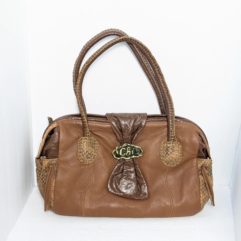Chi by Falchi leather bag - Picture 2 of 16